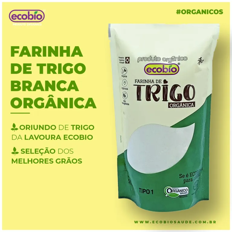 Farinha de Trigo Orgânica